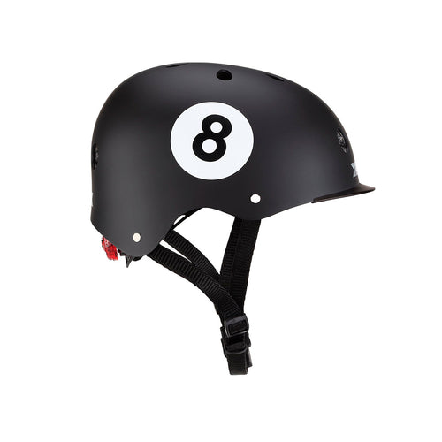 Casco Globber con Luz Elite 8 BALL BLACK XS/S