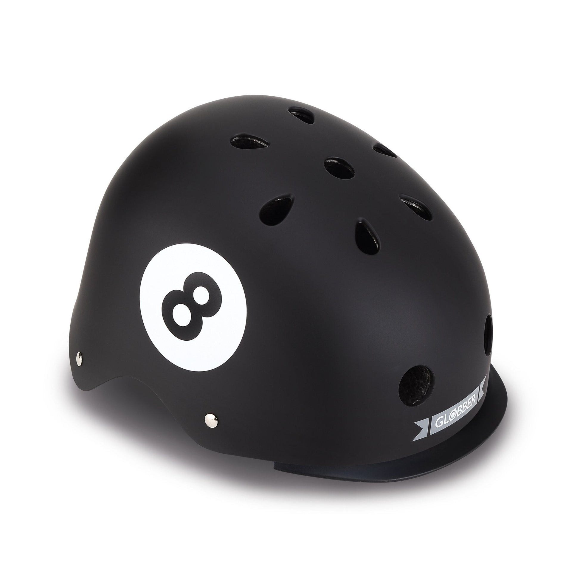 Casco Globber con Luz Elite 8 BALL BLACK XS/S