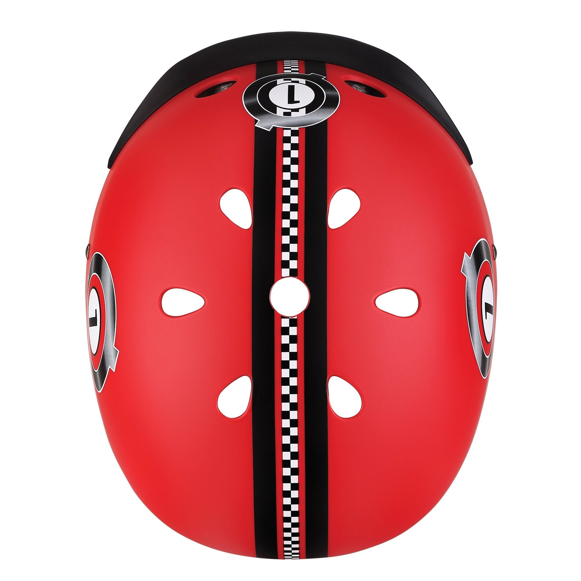 Casco Globber Con Luz Elite Racing Red XS/S