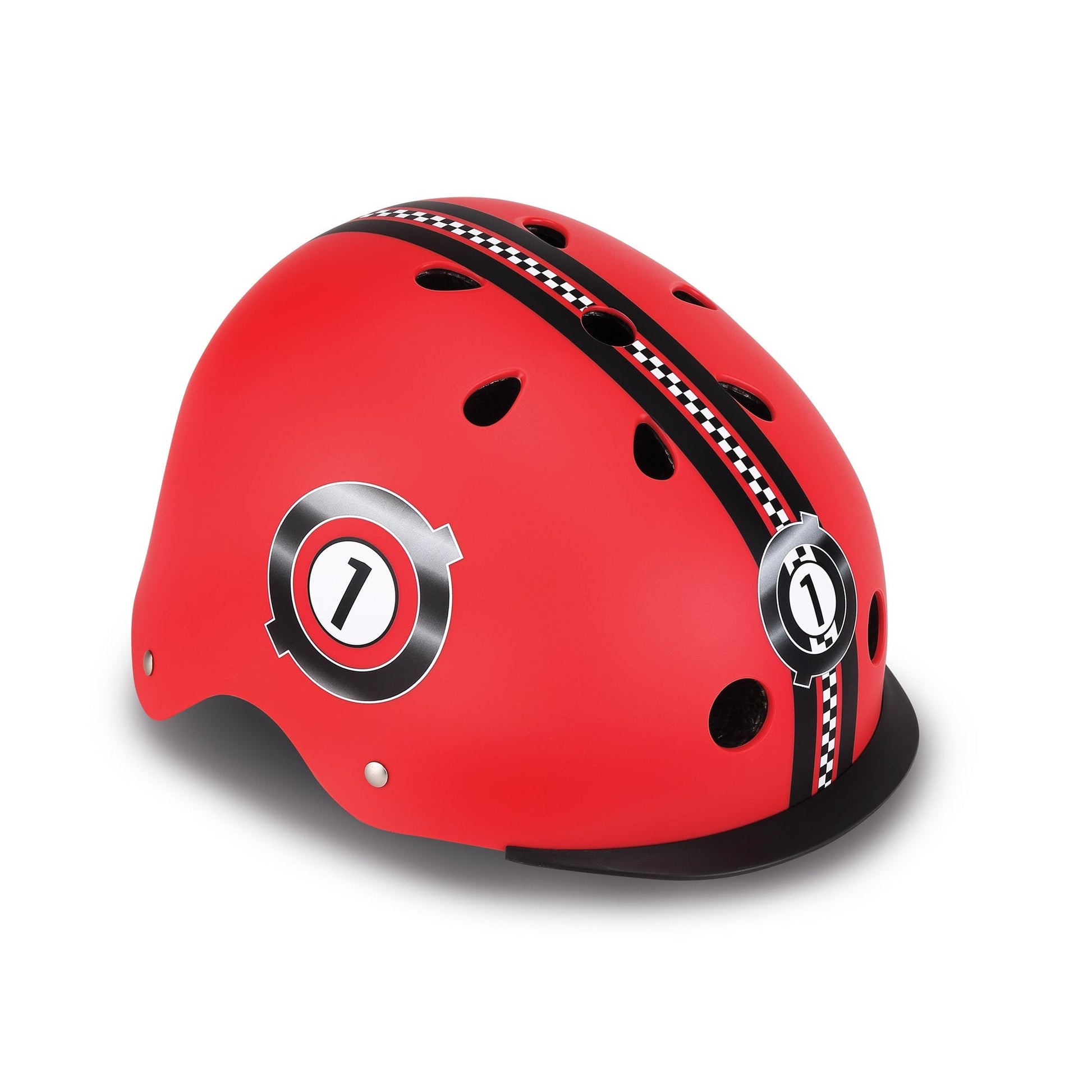 Casco Globber Con Luz Elite Racing Red XS/S