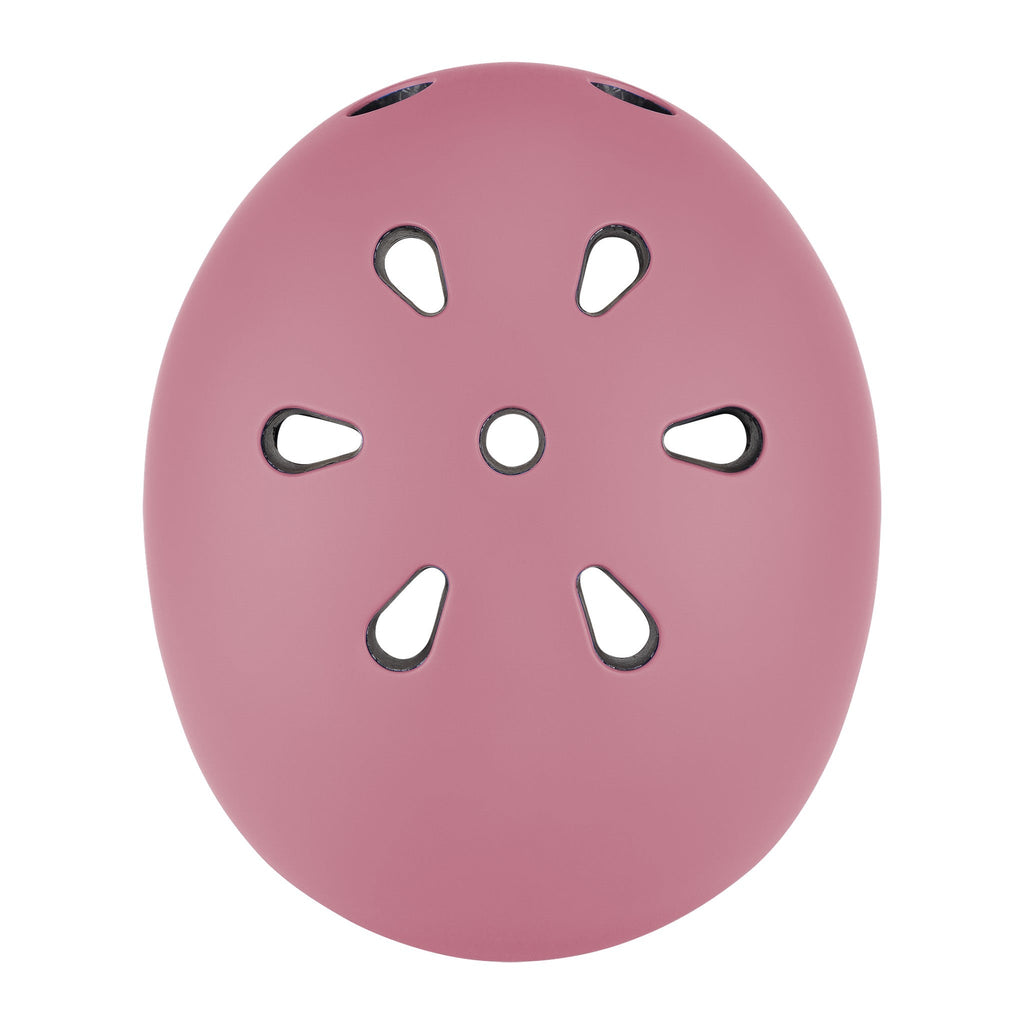 Casco infantil Globber Go Up Lights Deep Pastel Pink (vista de detalle 4)