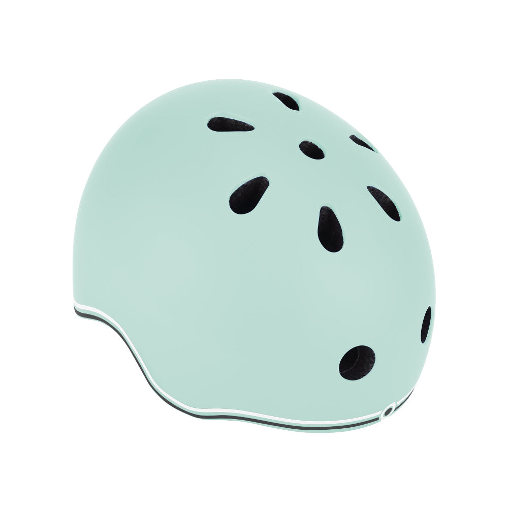 Casco infantil Globber Go Up Lights Mint