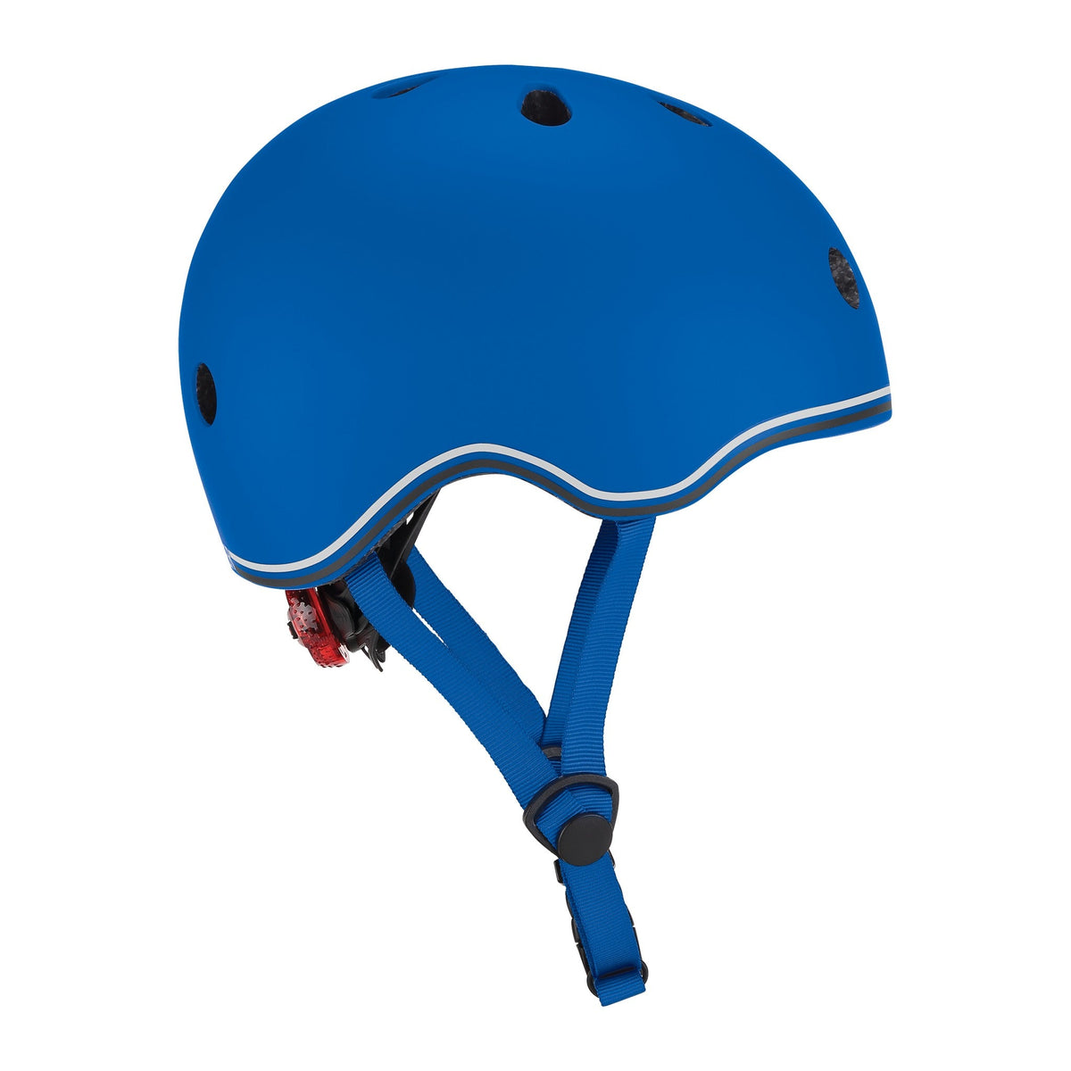 Casco infantil Globber Go Up Lights Navy Blue (vista de detalle 2)