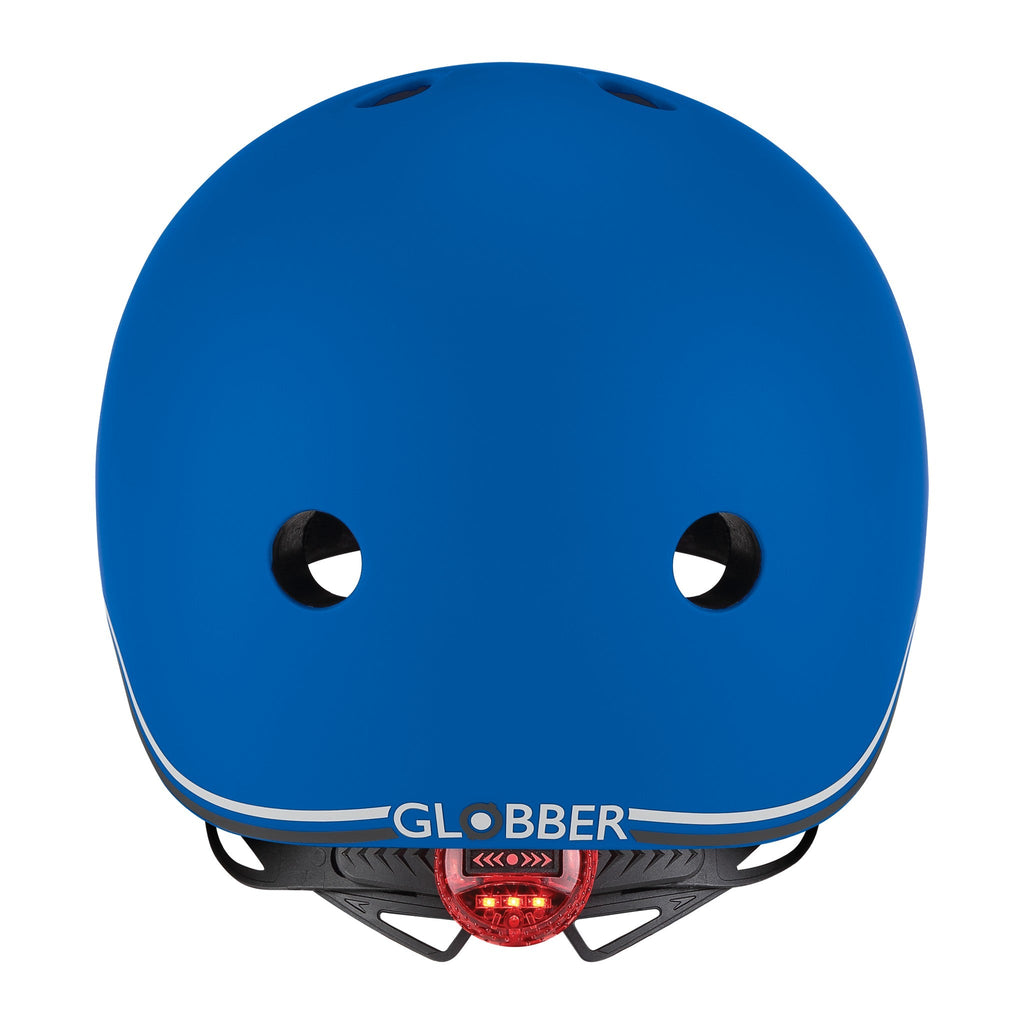 Casco infantil Globber Go Up Lights Navy Blue (vista de detalle 3)