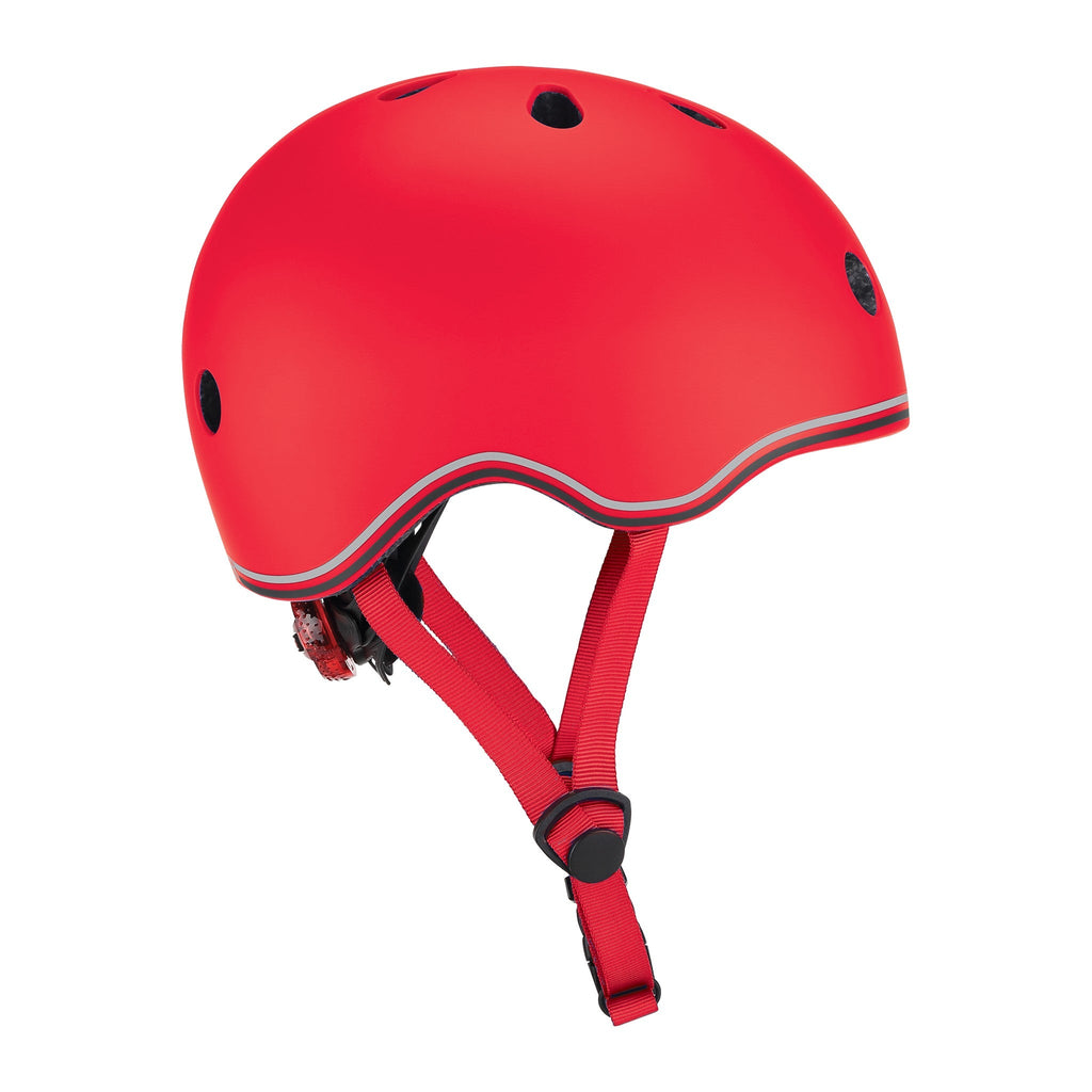 Casco infantil Globber Go Up Lights New Red (vista de detalle 2)
