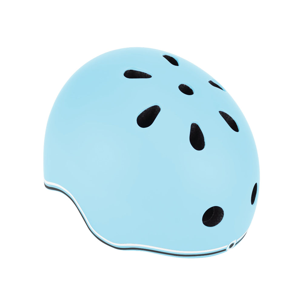 Casco infantil Globber Go Up Lights Pastel Blue