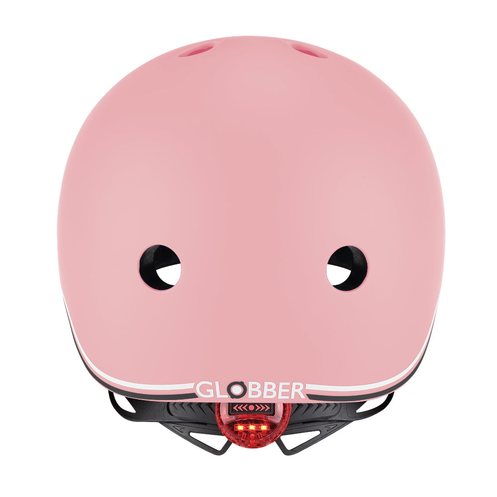Casco infantil Globber Go Up Lights Pastel Pink