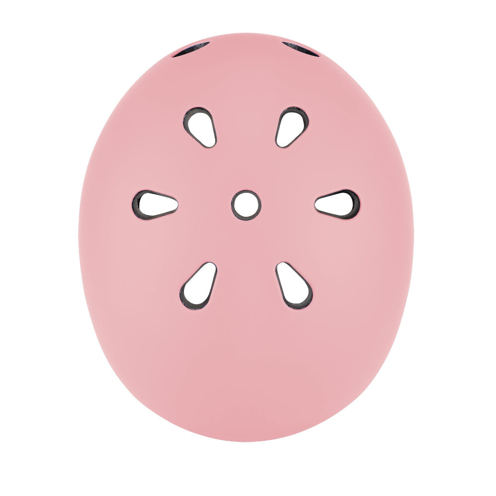 Casco infantil Globber Go Up Lights Pastel Pink