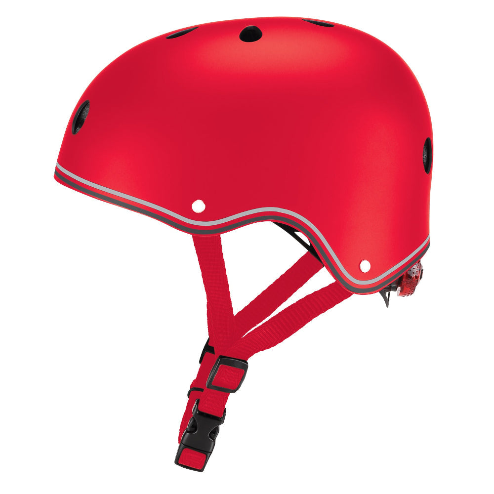 Casco infantil Globber Primo Lights Red