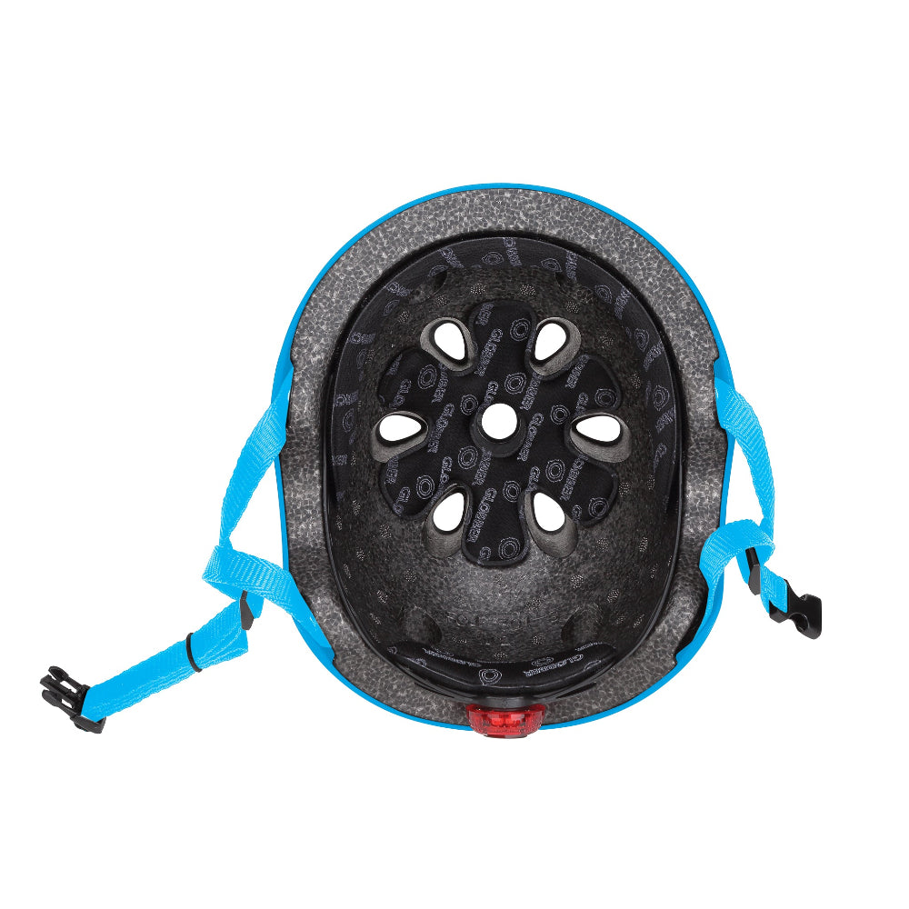 Casco infantil Globber Primo Lights Sky Blue