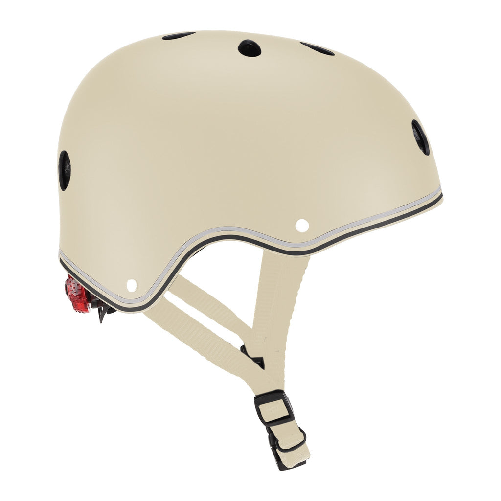 Casco infantil Globber Primo Lights Taupe (vista de detalle 2)