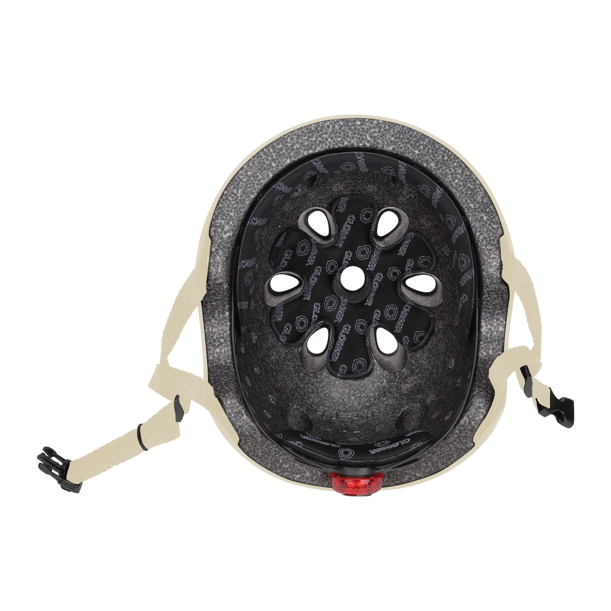 Casco infantil Globber Primo Lights Taupe (vista de detalle 5)
