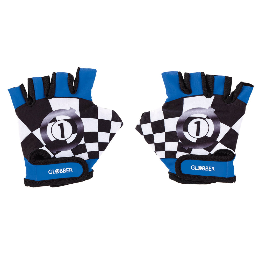 Guantes infantiles Globber Navy Blue Racing