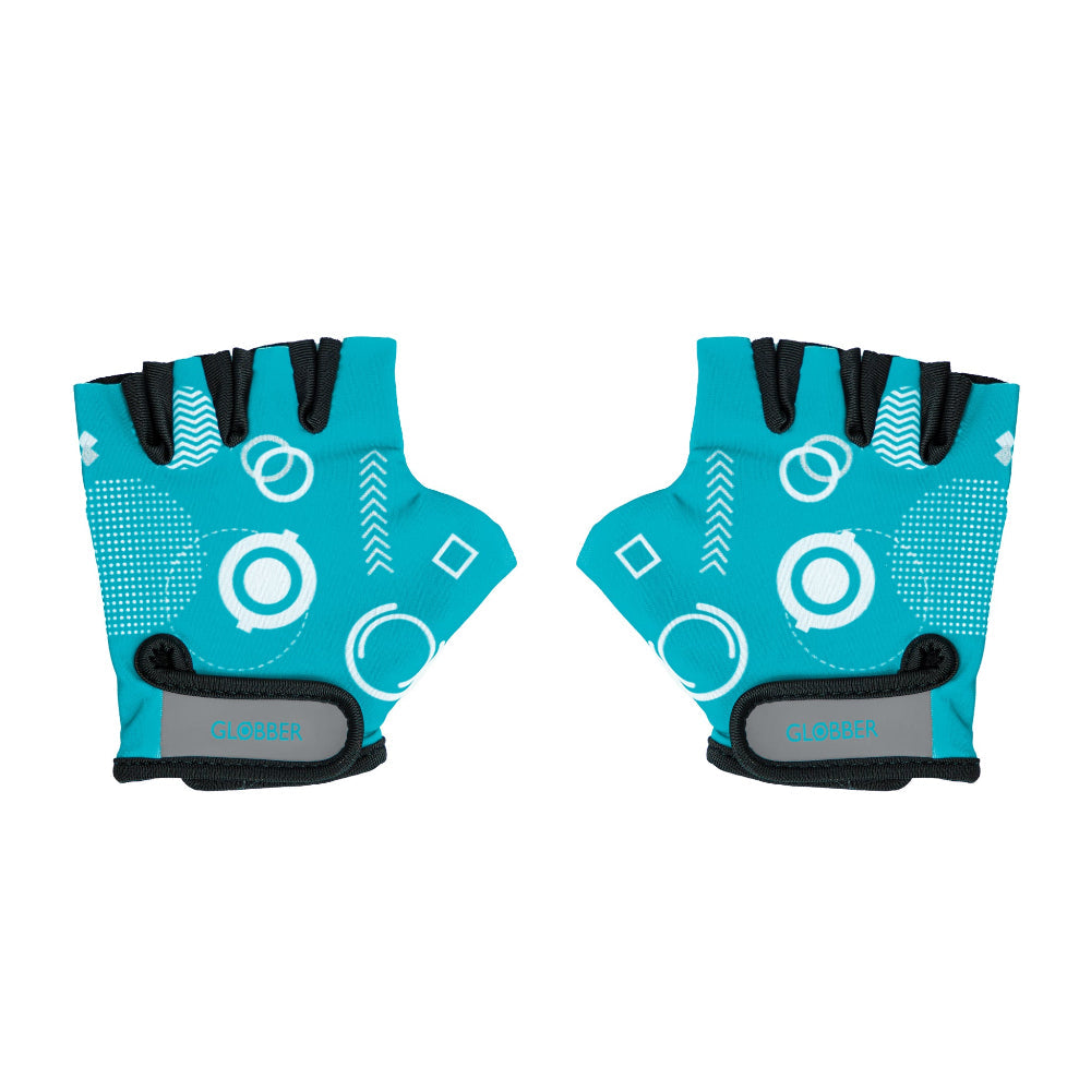 Guantes infantiles Globber Teal Shapes