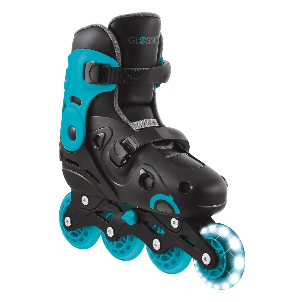Patines Infantiles Ajustables con Luces Globber Aqua