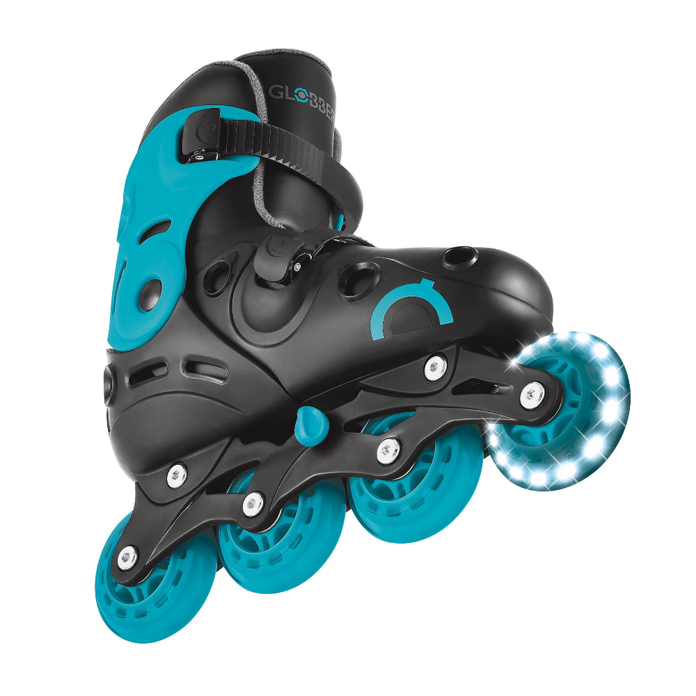 Patines Infantiles Ajustables con Luces Globber Aqua