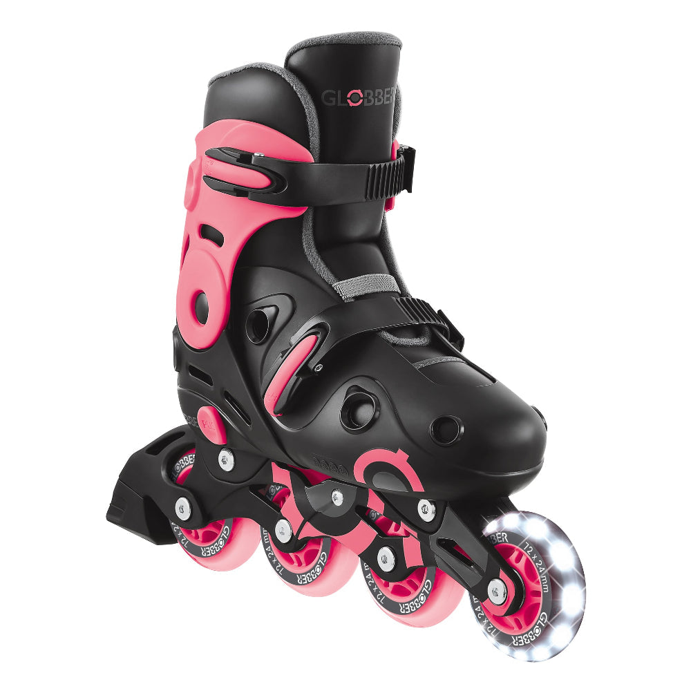 Patines Infantiles Ajustables con Luces Globber Coral