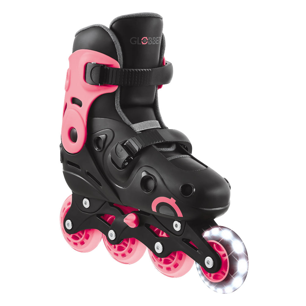 Patines Infantiles Ajustables con Luces Globber Coral