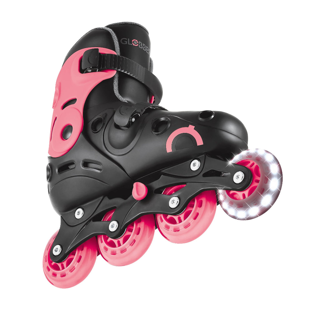 Patines Infantiles Ajustables con Luces Globber Coral
