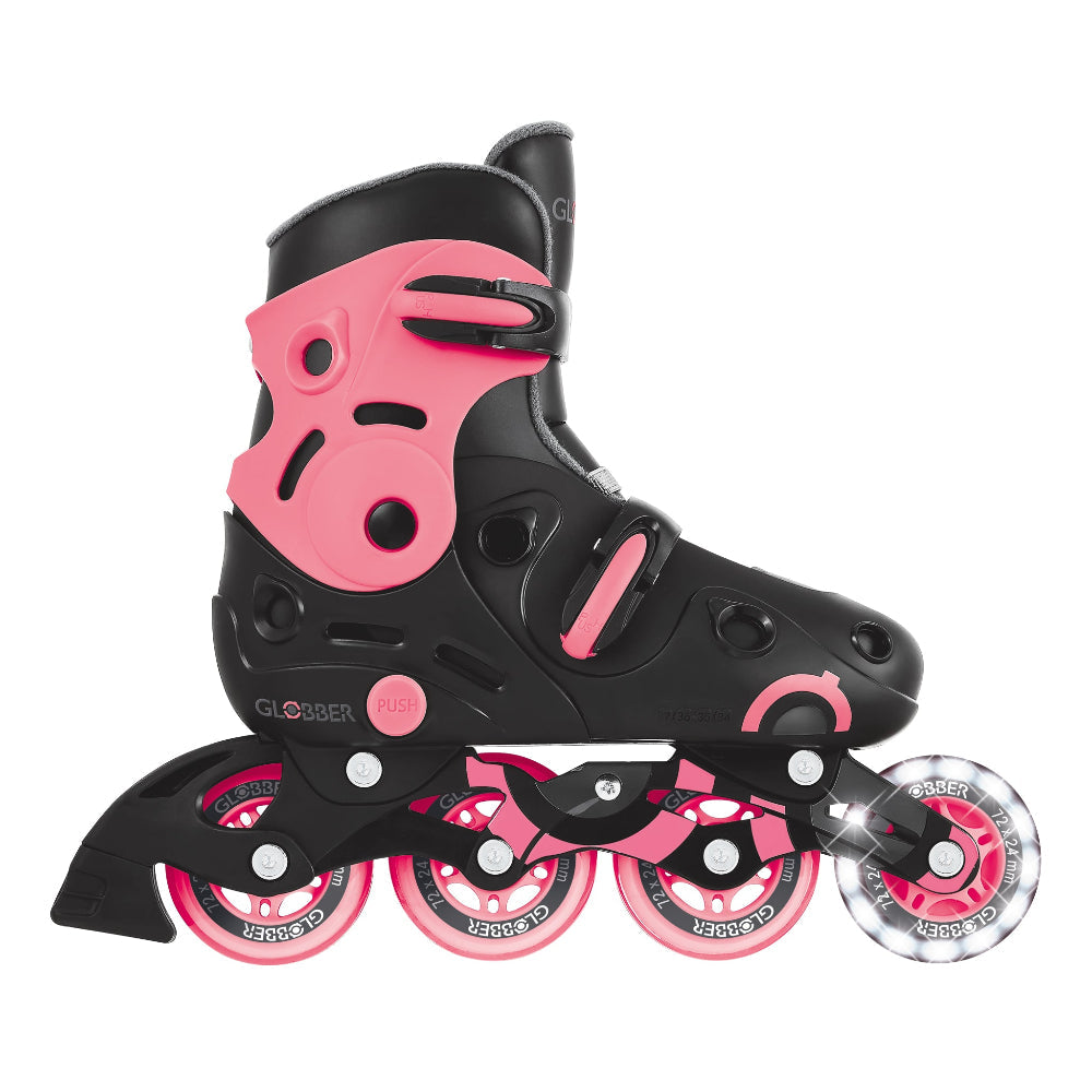 Patines Infantiles Ajustables con Luces Globber Coral