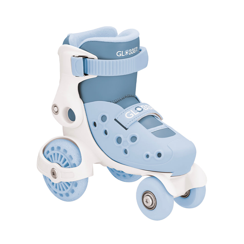 Patines Quad Infantiles Ajustables Globber Asch Blue