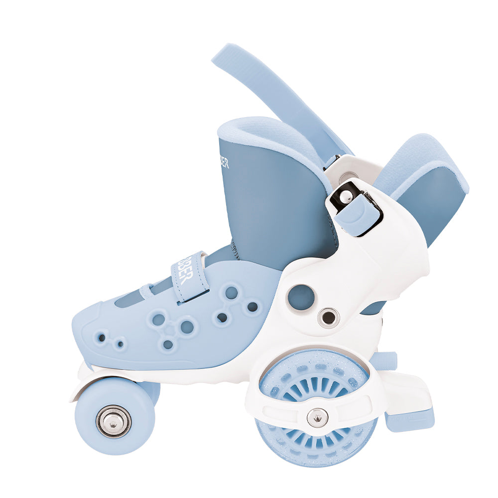 Patines Quad Infantiles Ajustables Globber Asch Blue