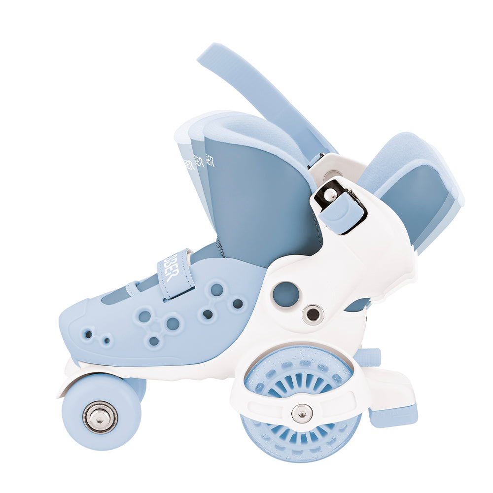 Patines Quad Infantiles Ajustables Globber Asch Blue