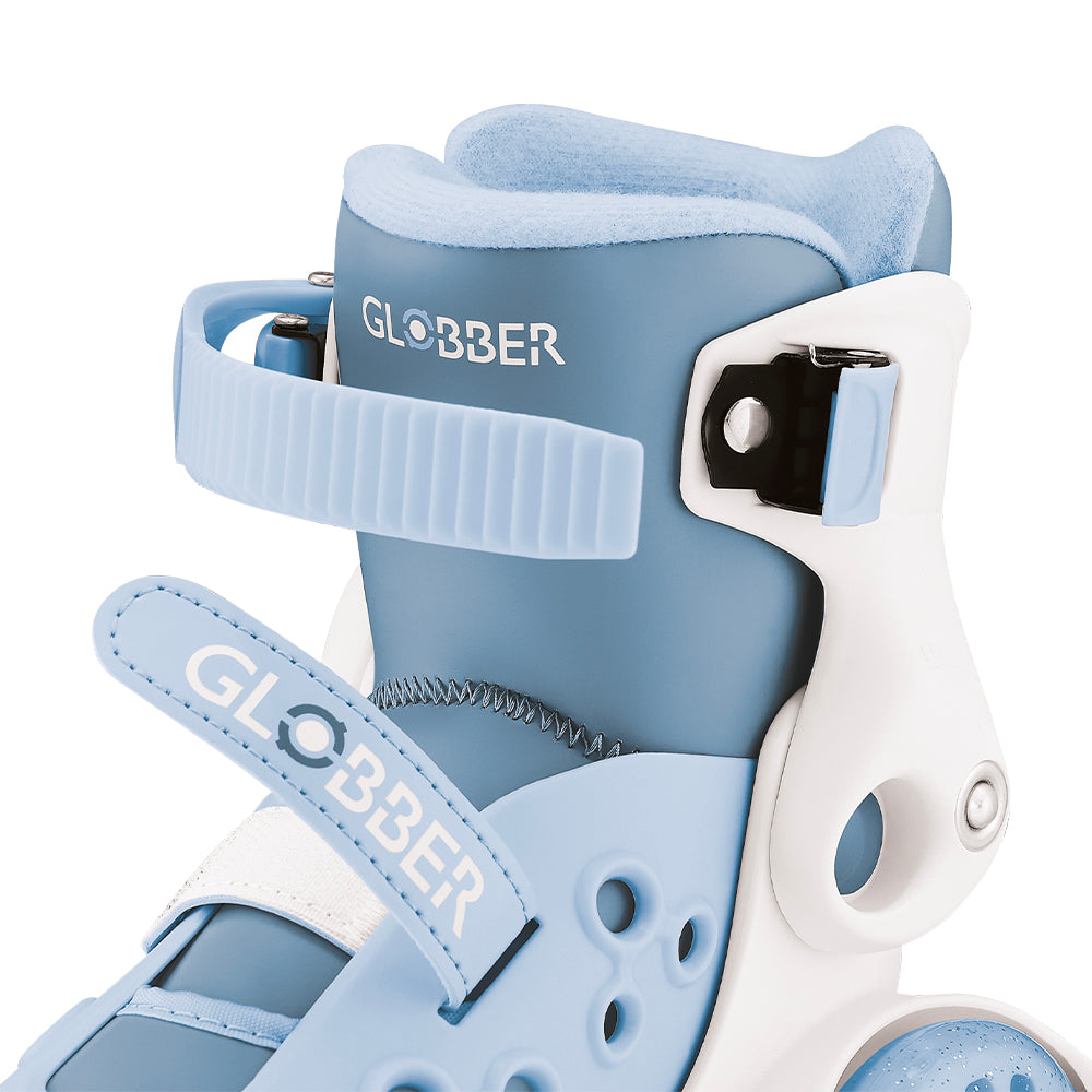 Patines Quad Infantiles Ajustables Globber Asch Blue