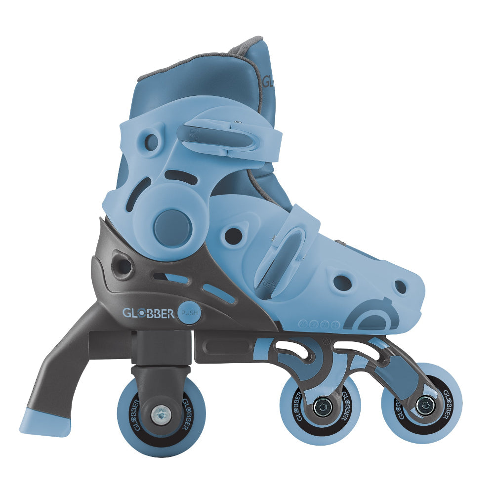 Patines en Línea Infantiles 2 en 1 Globber Azul