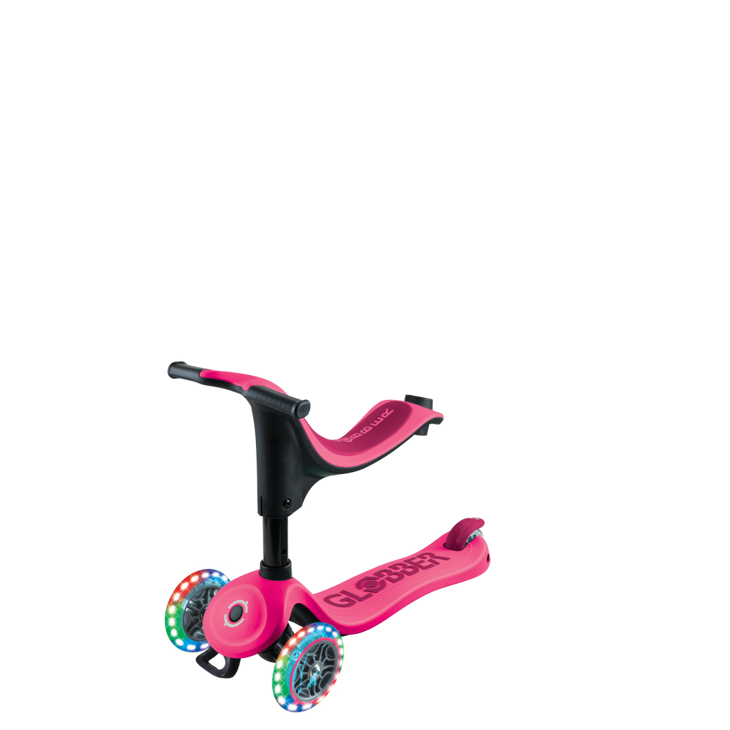Scooter 3 en 1 Globber Go Up Deluxe Lights 360