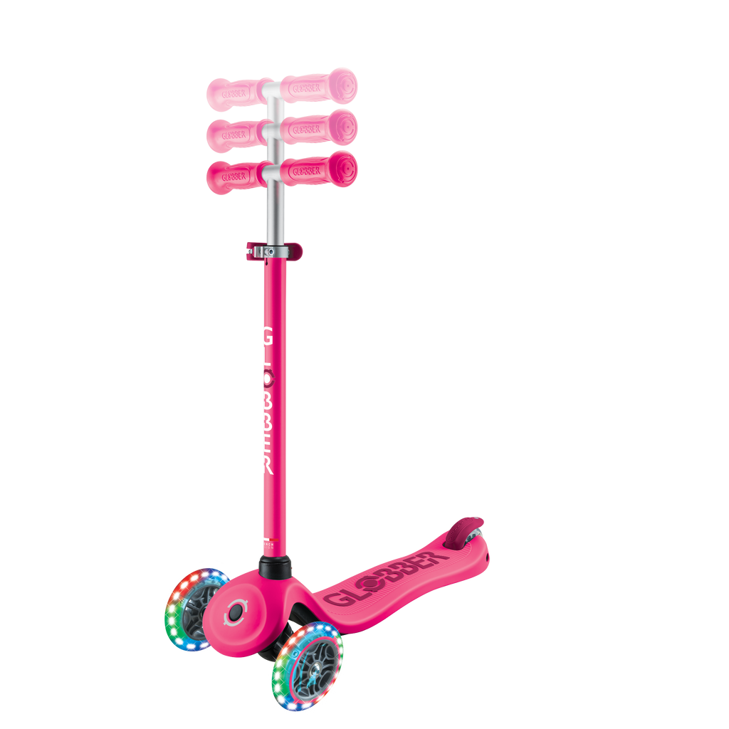 Scooter 3 en 1 Globber Go Up Deluxe Lights 360