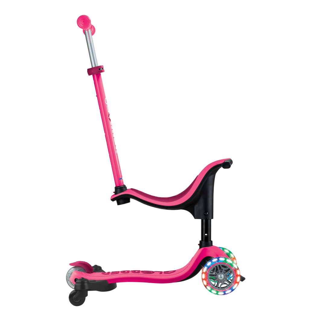 Scooter 3 en 1 Globber Go Up Deluxe Lights 360