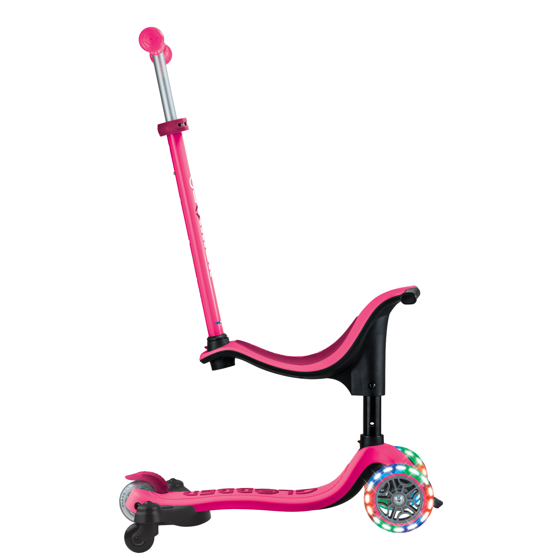 Scooter 3 en 1 Globber Go Up Deluxe Lights 360