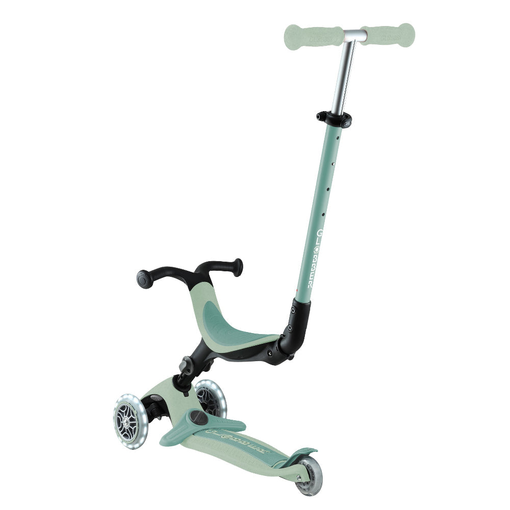 Scooter 3 en 1 Globber Go Up Lights Ecologic con Luces LED