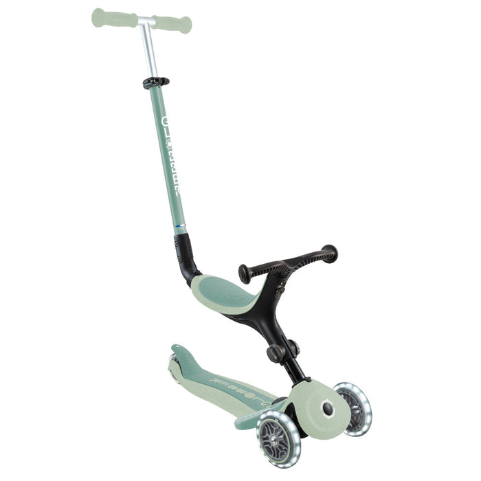 Scooter 3 en 1 Globber Go Up Lights Ecologic con Luces LED