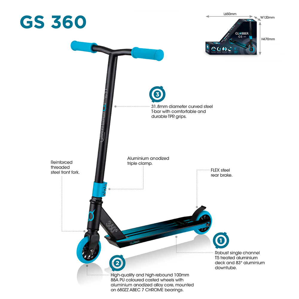Scooter Agresivo Stunt GS 360