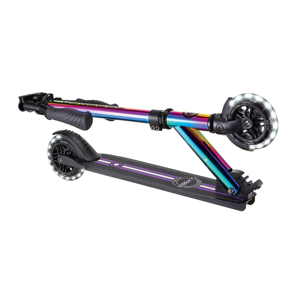 Scooter Globber Flow Element Lights Neochrome (vista de detalle 9)
