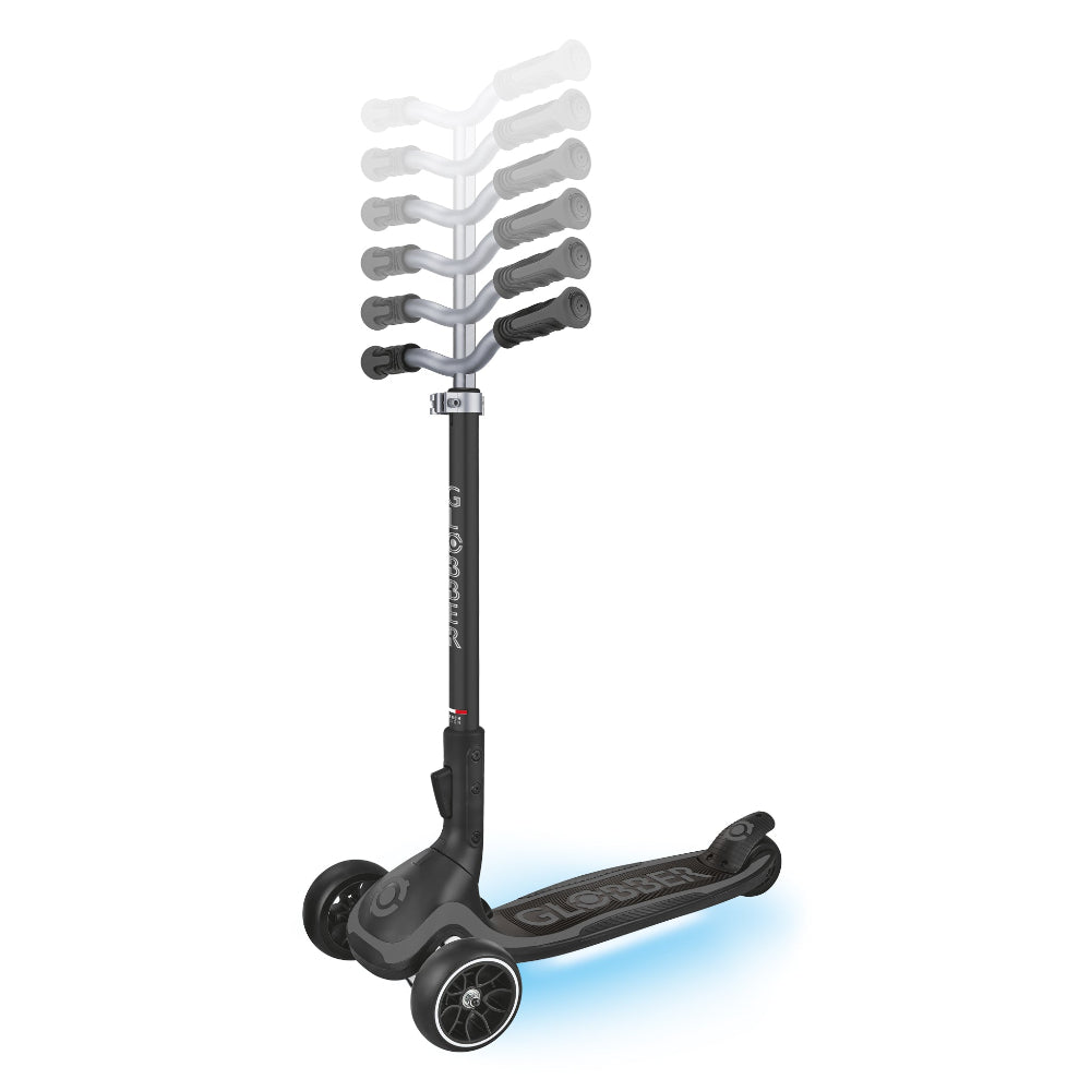 Scooter Globber Ultimum Lights para Niños y Adultos Grey