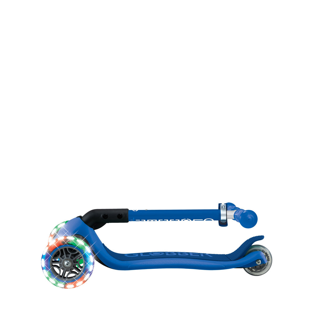 Scooter Infantil 3 Ruedas Globber Lights Plegable Navy Blue (vista de detalle 8)