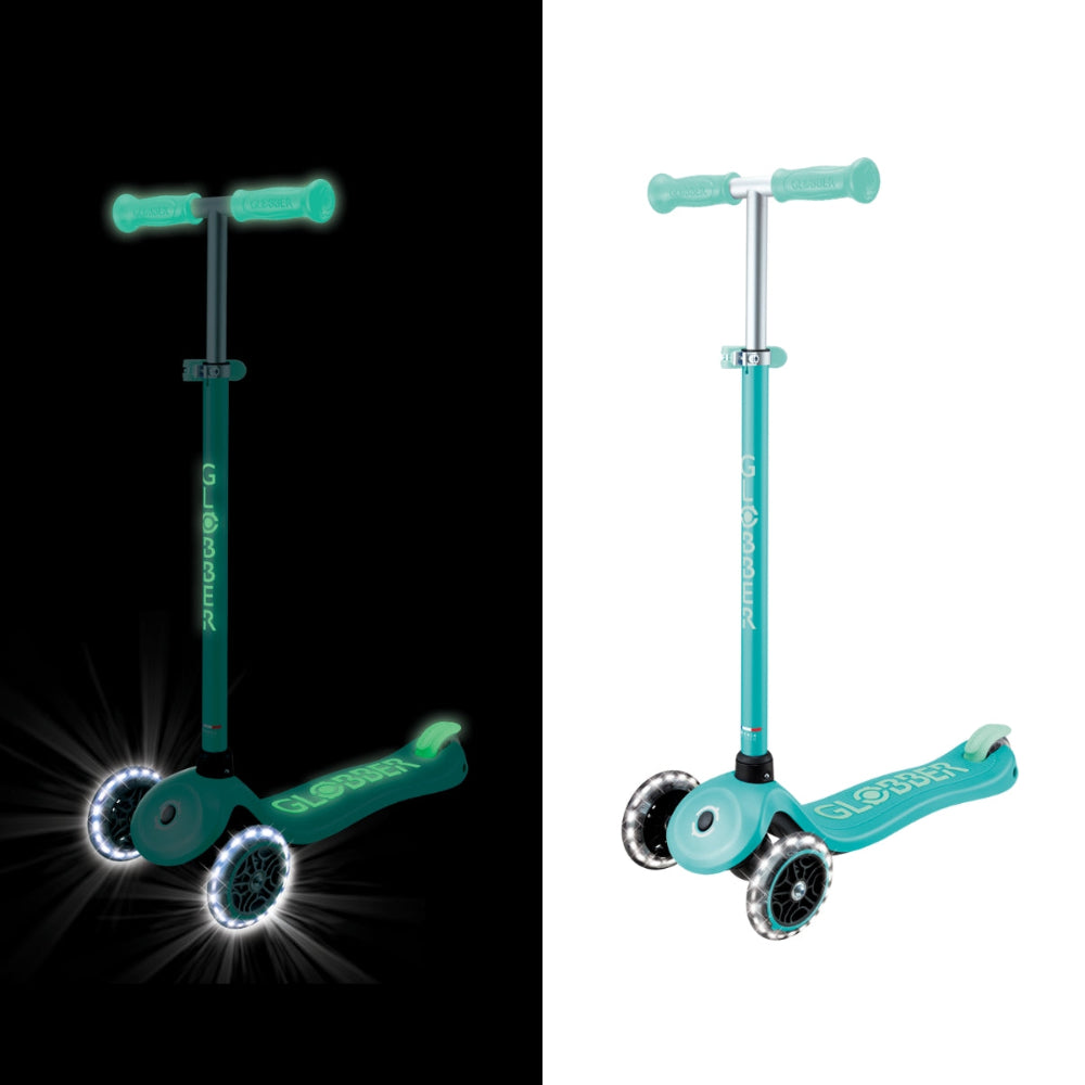 Scooter Infantil Globber Primo Plus con Luces LED y Glow