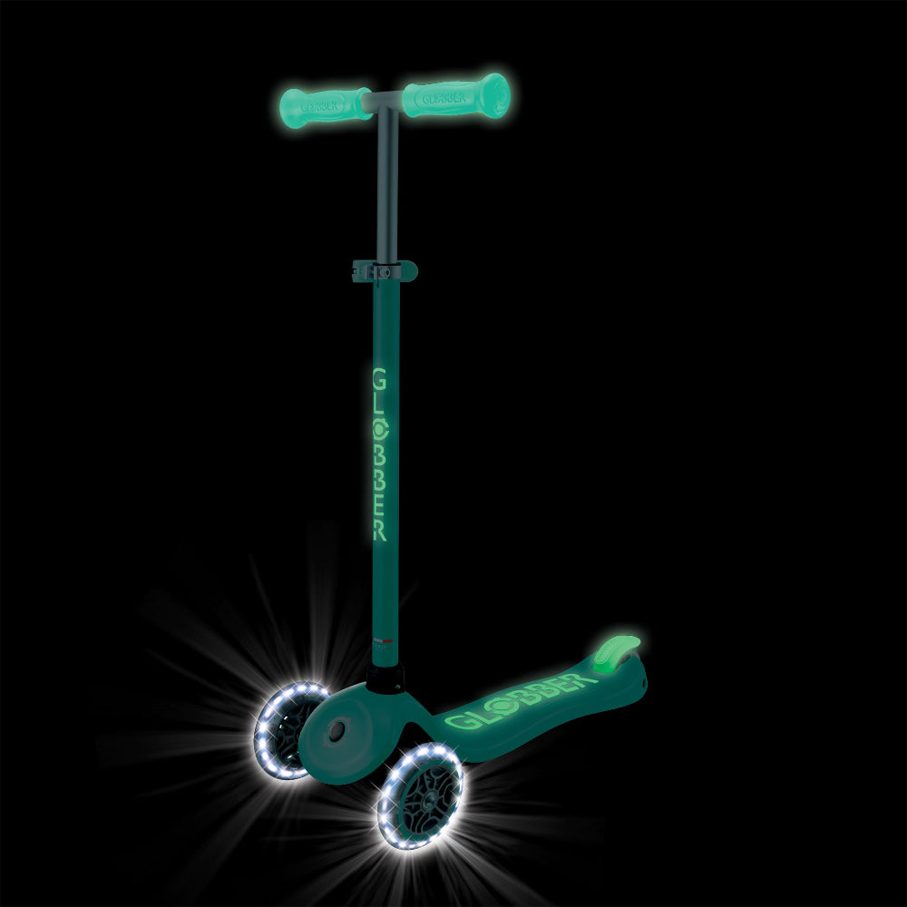 Scooter Infantil Globber Primo Plus con Luces LED y Glow