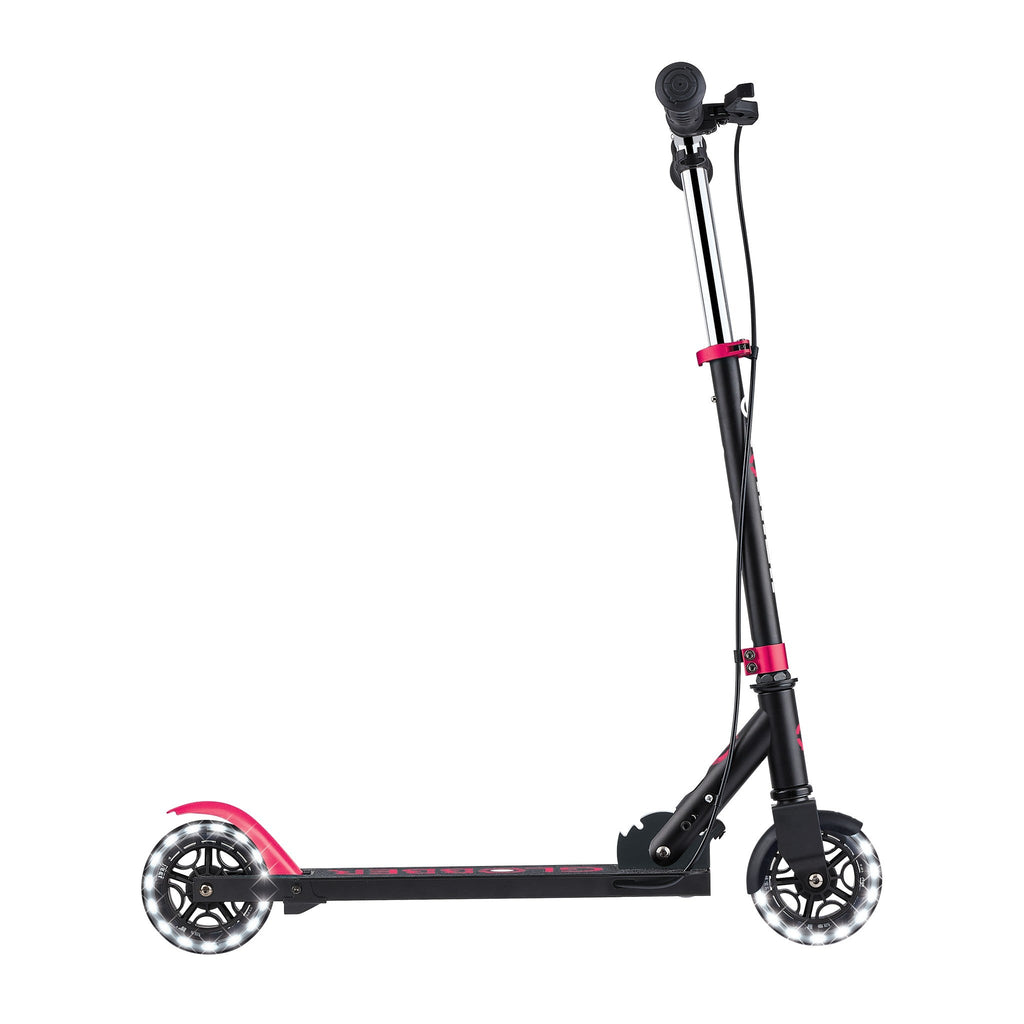 Scooter Infantil Globber Flow Element Junior Lights Black Pink (vista de detalle 2)