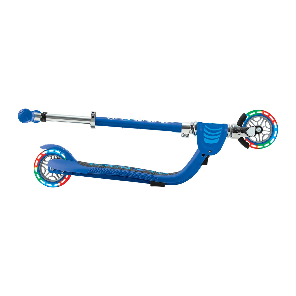 Scooter Infantil Globber Flow Foldable Junior Lights Navy Blue (vista de detalle 9)