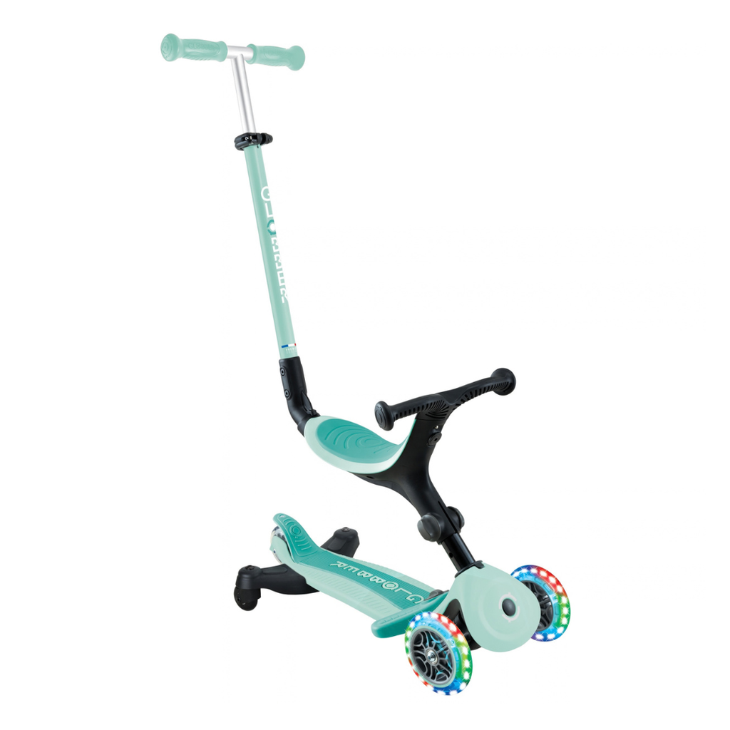 Scooter 3 en 1 Globber Go Up Sporty Lights 360 Dark Mint (vista de detalle 13)