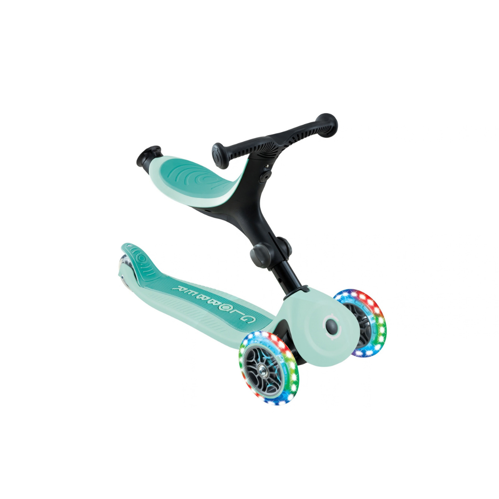 Scooter 3 en 1 Globber Go Up Sporty Lights 360 Dark Mint (vista de detalle 14)
