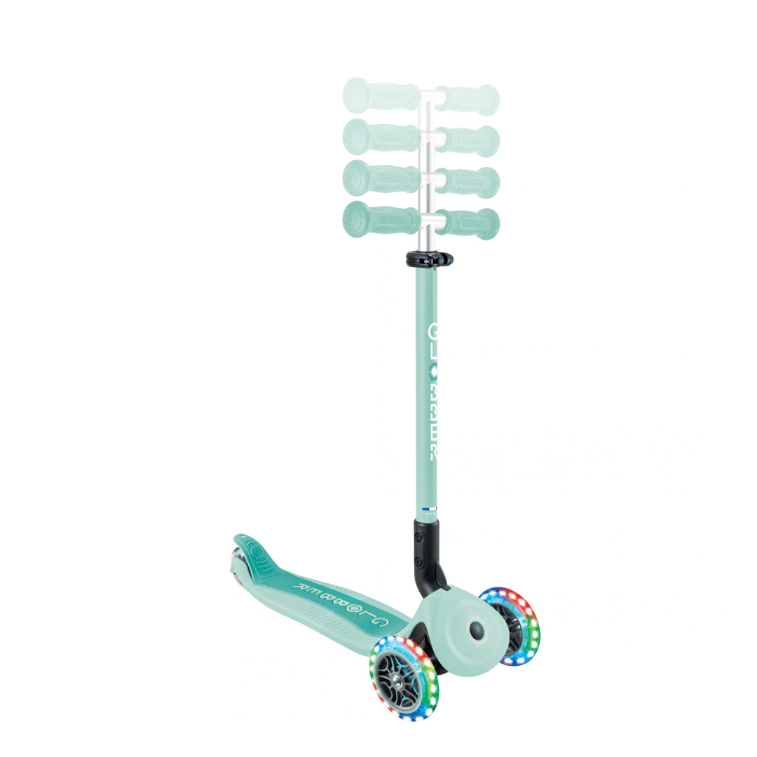 Scooter 3 en 1 Globber Go Up Sporty Lights 360 Dark Mint (vista de detalle 16)