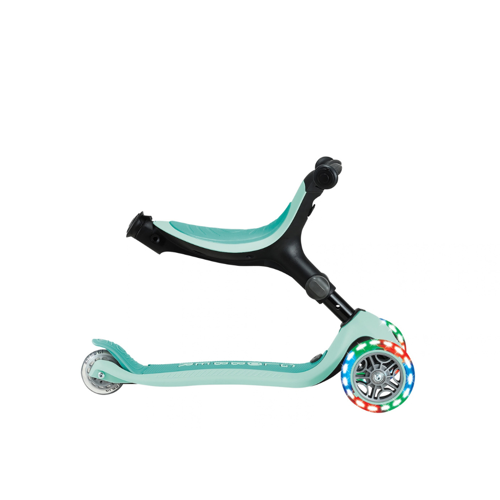 Scooter 3 en 1 Globber Go Up Sporty Lights 360 Dark Mint (vista de detalle 3)