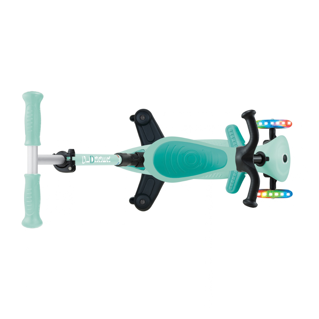 Scooter 3 en 1 Globber Go Up Sporty Lights 360 Dark Mint (vista de detalle 6)