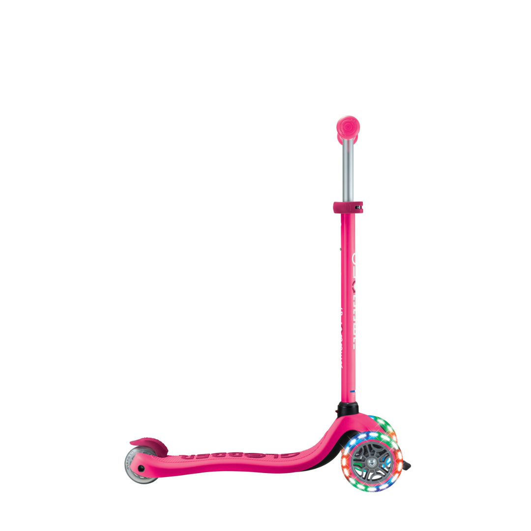 Scooter 3 en 1 Globber Go Up Sporty Lights Dark Pink (vista de detalle 5)