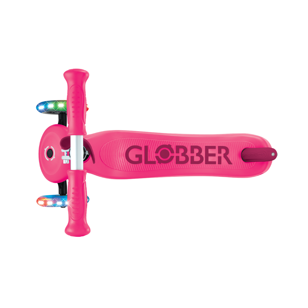 Scooter 3 en 1 Globber Go Up Sporty Lights Dark Pink (vista de detalle 10)